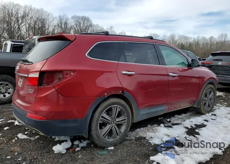 2014 Hyundai Santa Fe Gls z USA, uszkodzony, nr VIN KM8SNDHF4EU078979